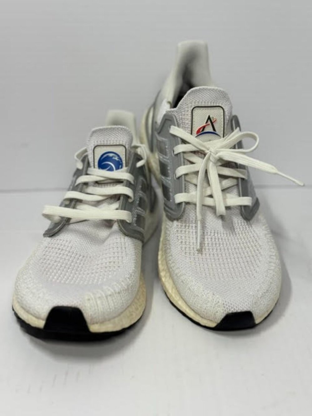 adidas UltraBoost 20 NASA ISS White Boost Running Shoes Men’s 10.5